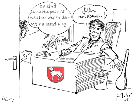 Reinen Wein einschenken